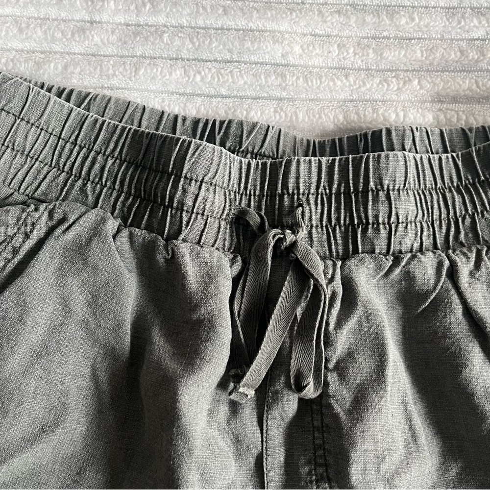 Splendid Grey Drawstring Shorts - Picture 3 of 7